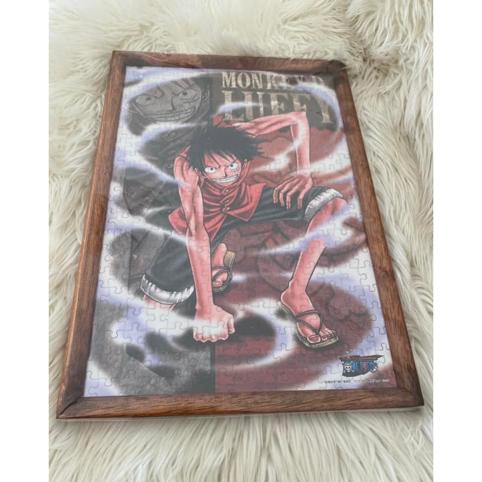 Quadro One Piece Luffy Kaido.