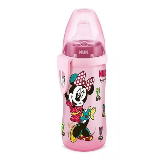 Copo Treinamento Active Cup +12m 300ml Rosa Minnie Nuk