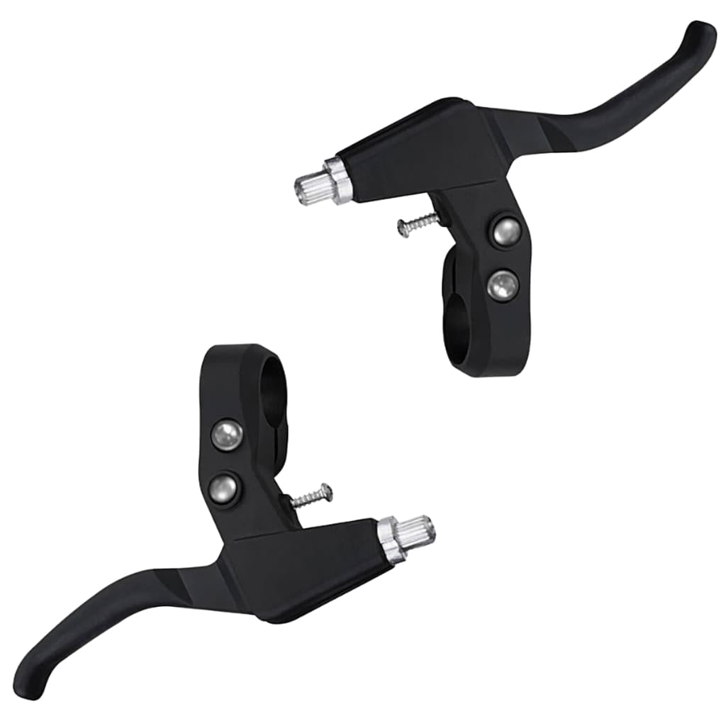 Par De Manetes Freio V Brake Tipo Logan Preto Nylon Resistente Para Bicicleta Bike