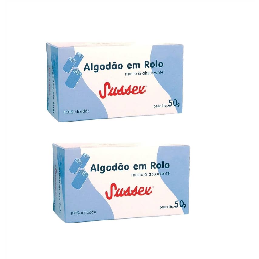 Algodão 50g - Sussex Rolo