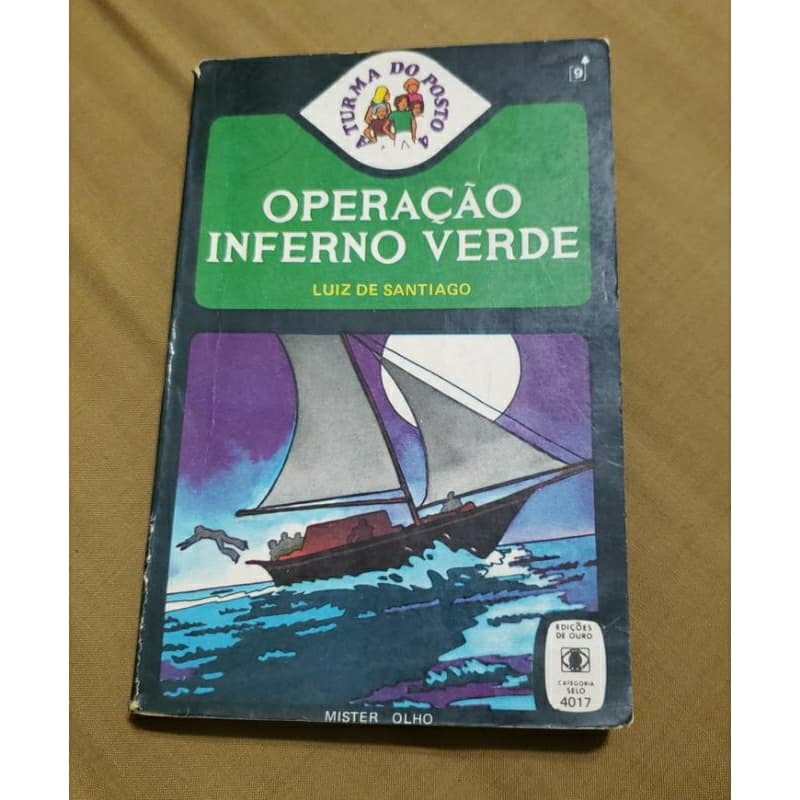 Livro Operação Inferno Verde de Luiz De Santiago