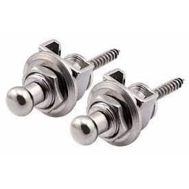 Trava Roldana Strap Lock Correia Cromado Guitarra Baixo Violao 1 Par St