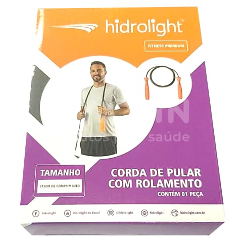 Corda De Pular Com Rolamento Hidrolight