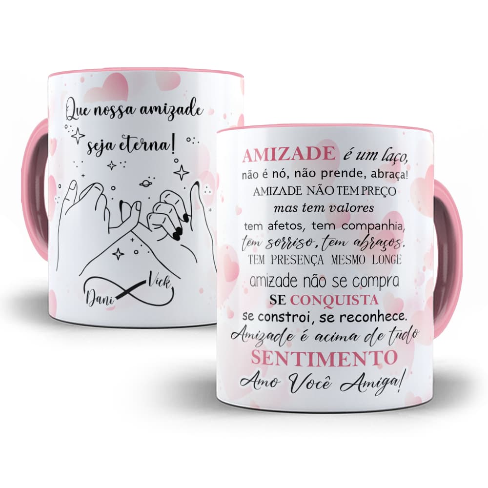 Caneca Presente para Amiga com Nome