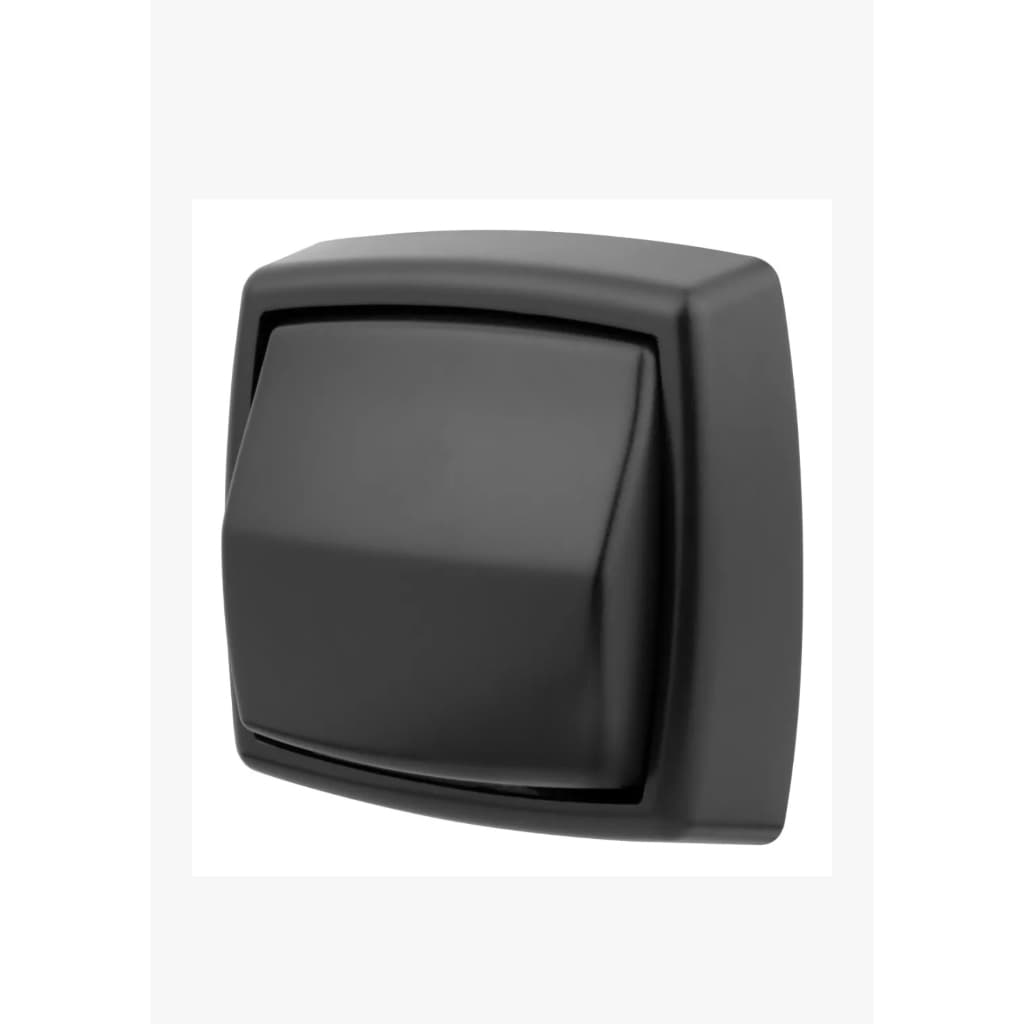 Acabamento para válvula de descarga hydra docol e deca Preto Black Banheiro