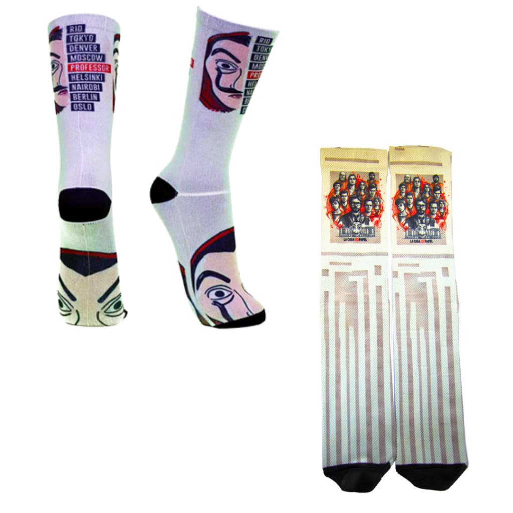 Combo meias la casa de papel