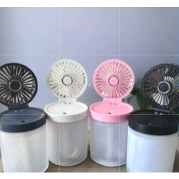 Ventilador e umidificador de ar redondo que abre e fecha LULU