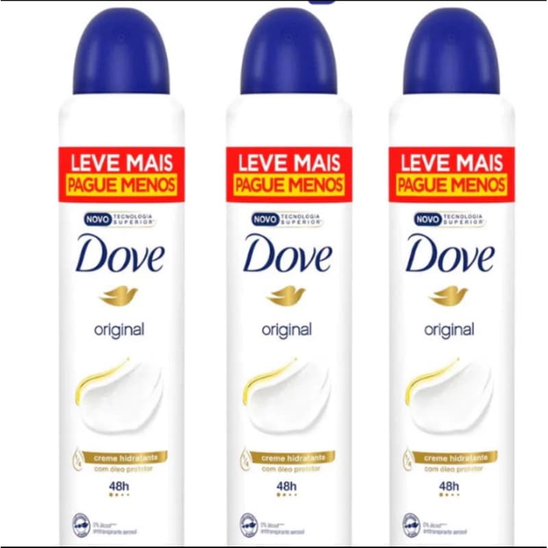 Desodorante Aerosol Dove Original 250 ml C/12