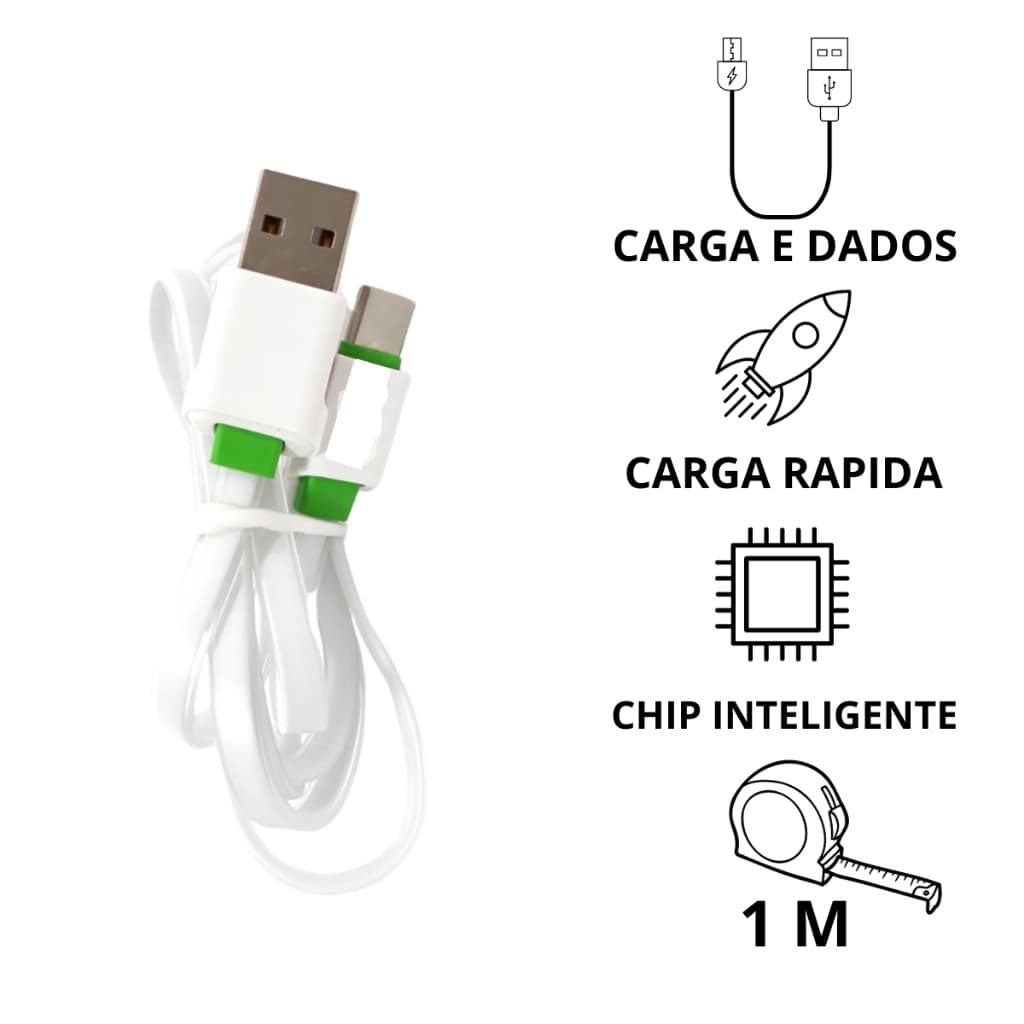 10pcs Cabo Carga Rapida e Dados Para IPhone / Tipo C / V8 Cabo Tipo-C Cabo V8 A`gold Cabo Super Resistente