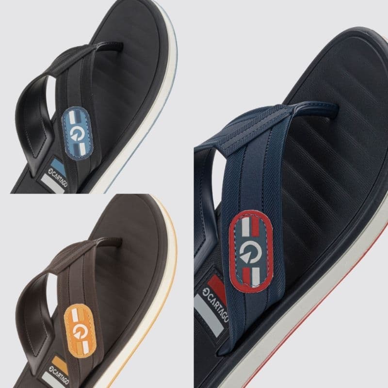 Chinelo masculino original Cartago Paris super confortável Grendene 11591