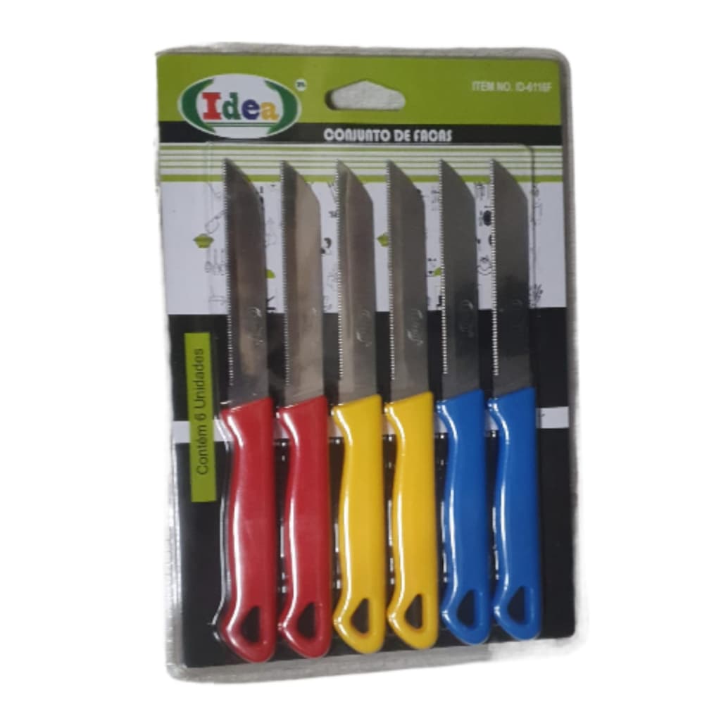 Conjunto de Facas de cozinha 6pcs - Idea