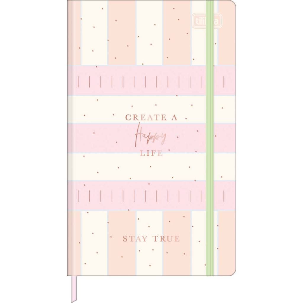 Caderno Fitto Costurado Pontilhado Capa Dura Grande Soho Ideal Para Bullet Journal Tilibra