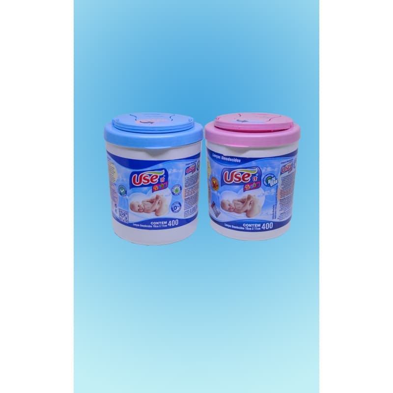 Use It Balde de Lenços Umedecidos 400 Unidades Infantil