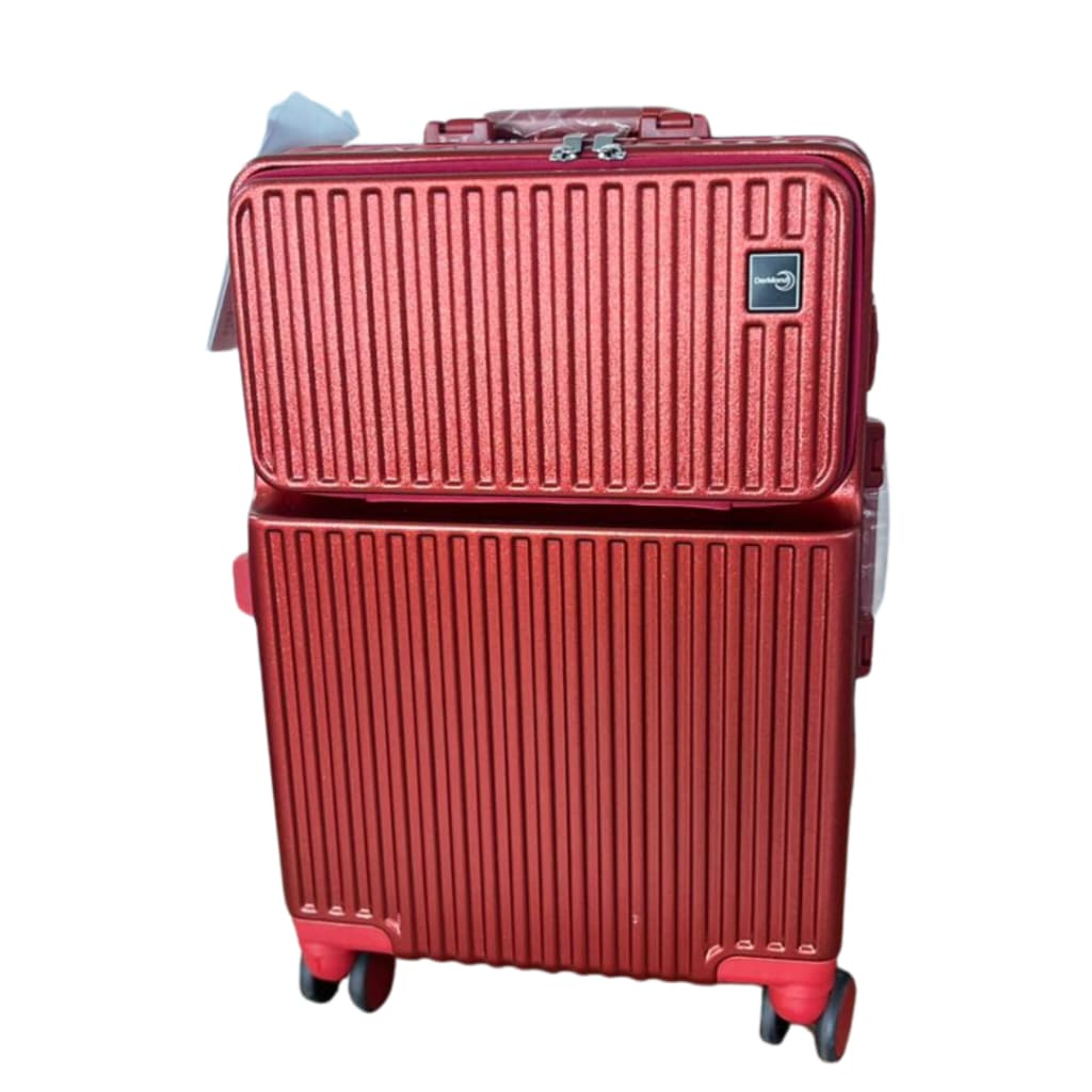 Mala de Bordo 10kg Acabamento em Alumínio Premium Anti Furto Dois Cadeados TSA Modelo Paris