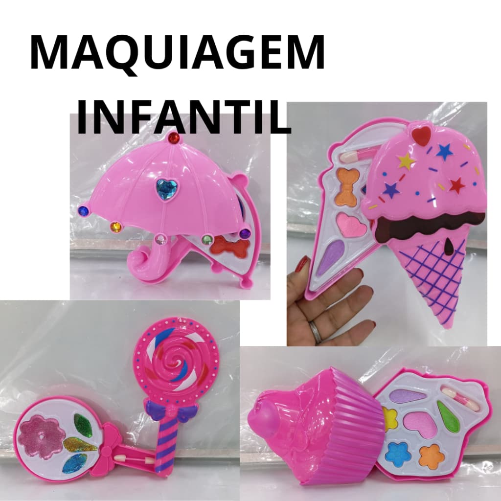 Maquiagem Infantil Para Criança Colorido
