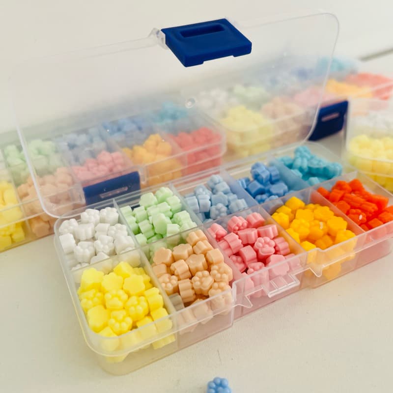 Kit cera para selo de cera com caixa