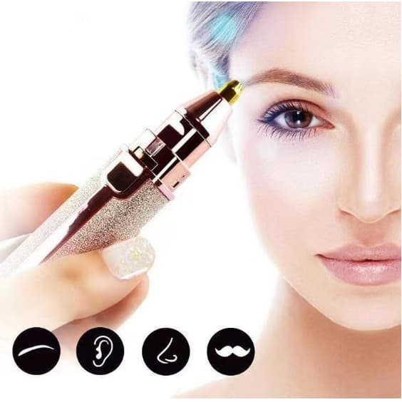 [LIQUIDAÇÃO]Depilador 2em1 Recarregavel Usb Sobrancelha Buço Batom BW4038