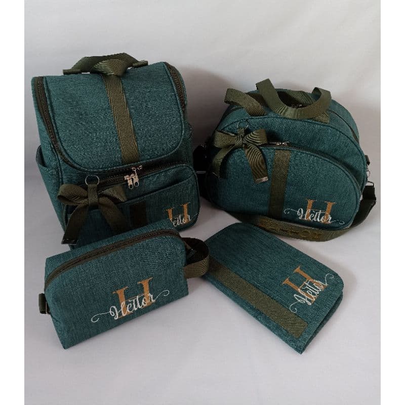 Bolsas Maternidade Personalizadas Green Chic