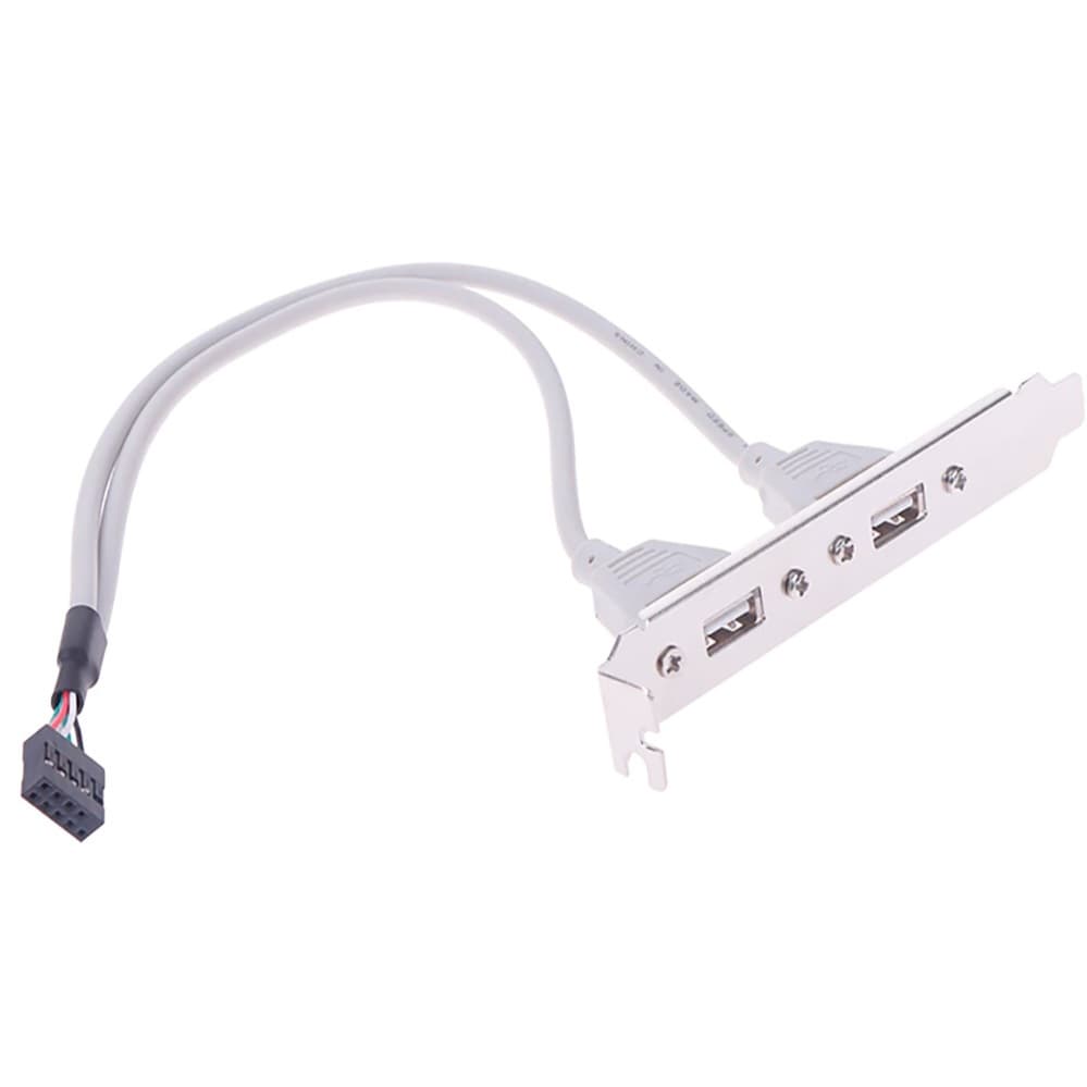 Placa Painel Pc Usb Interno Traseira do computador 2.0 Computador Usb rapido envio novo