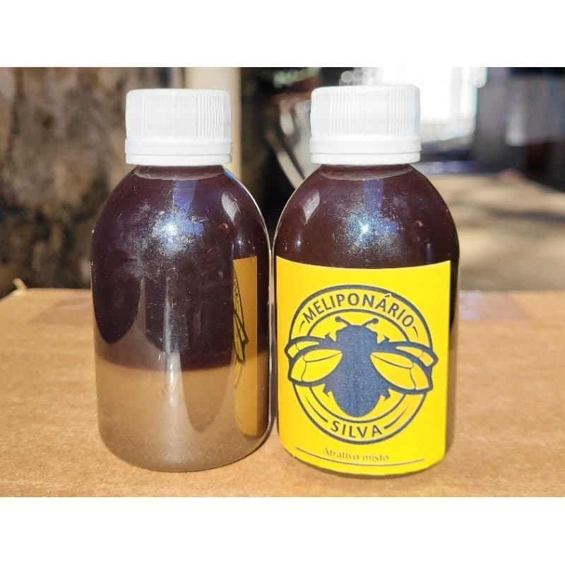 Atrativo misto concentrado 100ml para Abelha Jatai,Mandaçaia,Uruçu
