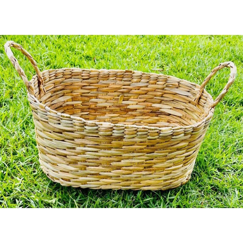Kit cesta oval grande com 4 unidades