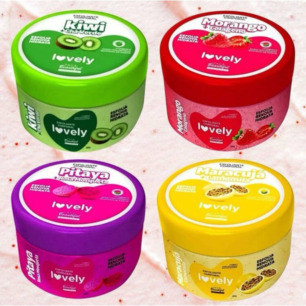 Esfoliante Corporal Lovely Face Beautiful 280g