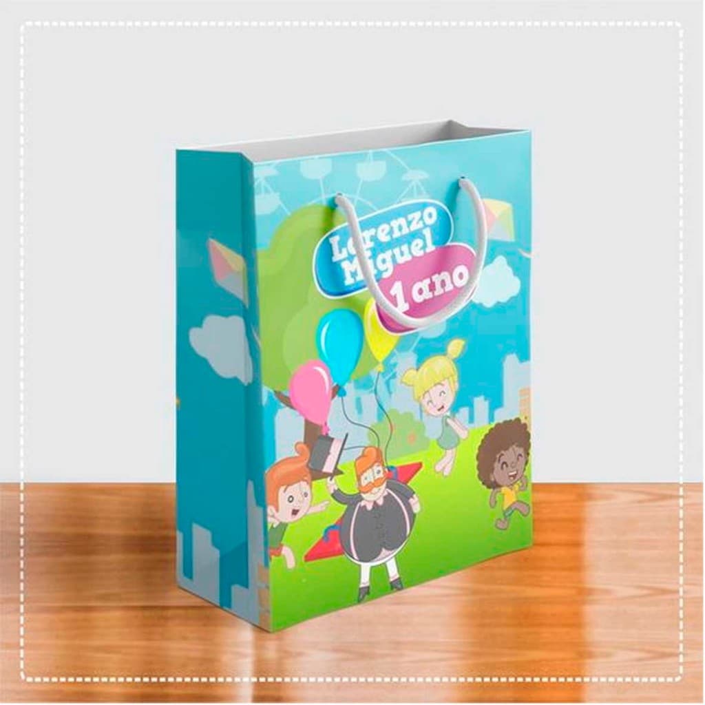 30 Sacolinhas personalizadas ( Lembrancinha )