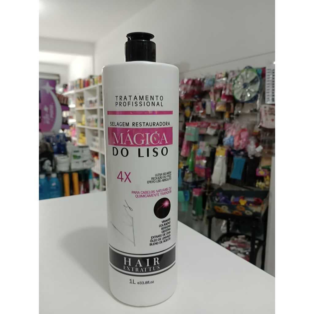 Selagem Restauradora Mágica do liso 1 litro  - Hair Extrattus