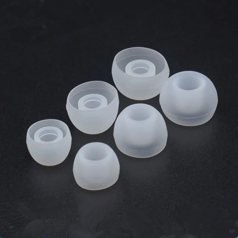 Kit 12 Peças Borrachinha Borracha Fone De Ouvido Silicone Macia Flexível