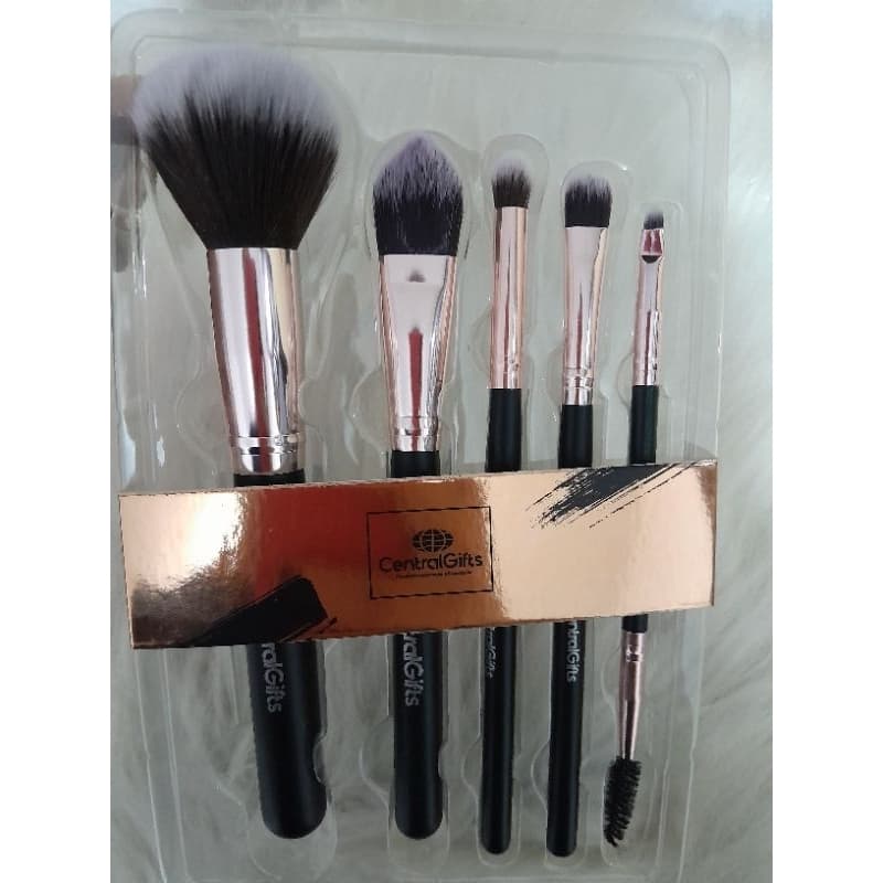 kit pincel de maquiagem com 5 pincéis/produto de maquiagem