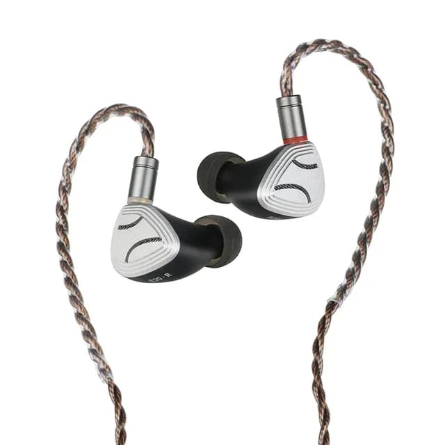 Aoshida E20 fone IEM Driver dinâmico - mesmo nível do Truthear Zero red