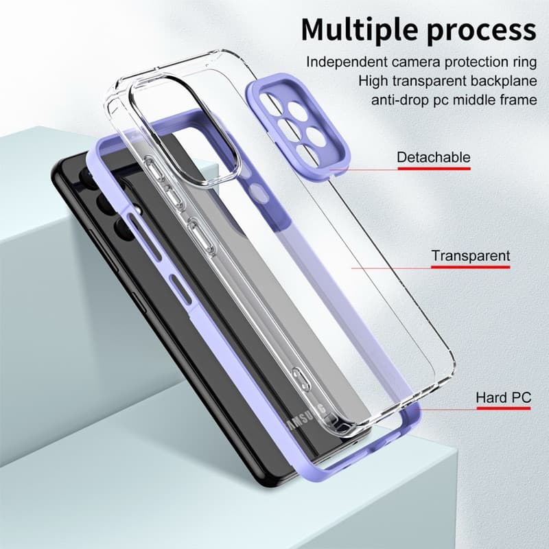 Capinha 360 Protetora Transparente para SAMSUNG A05 A05S A04E A04 A03 A03 CORE A03S A02S S9 S9 PLUS