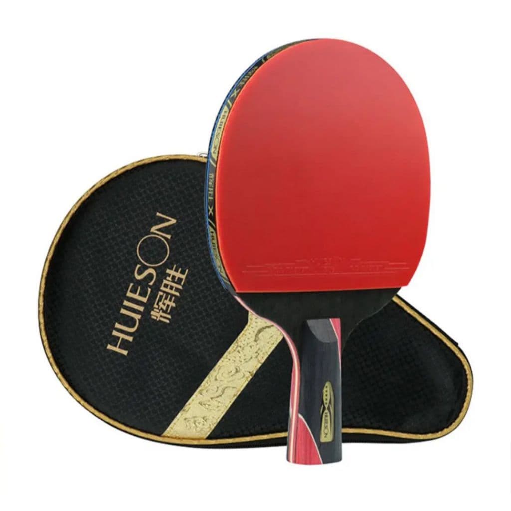 Raquete Ping Pong Profissional 5 Estrelas + Estojo