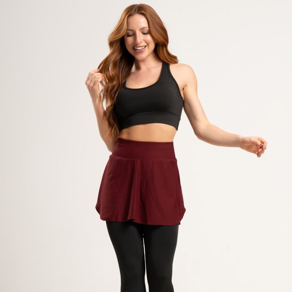 Saia Tapa Bumbum Feminina Para Academia Treino Ginastica Fit