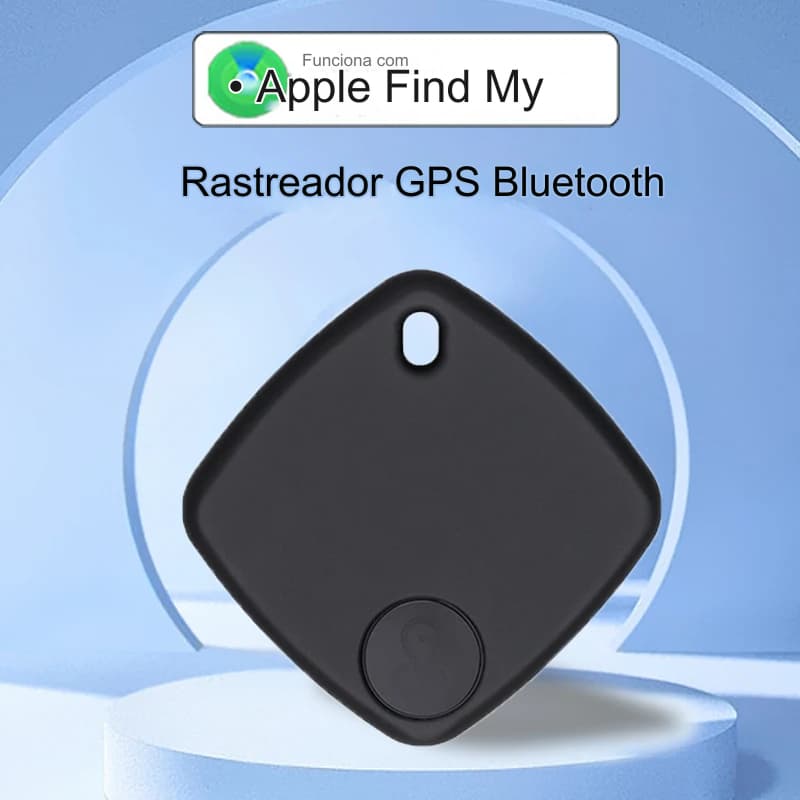 Mini Smart GPS Tracking Device, Rastreador Bluetooth, Sistema IOS, A Apple Encontre Minha Chave, Tag, Localizador de crianças, Pet, Carro, Rastreador.