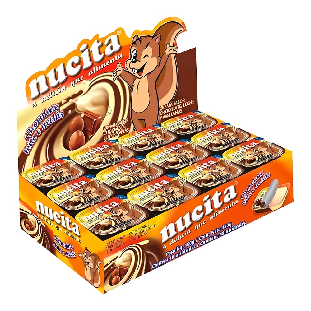 Nucita Bicolor Caixa com 48 Unidades