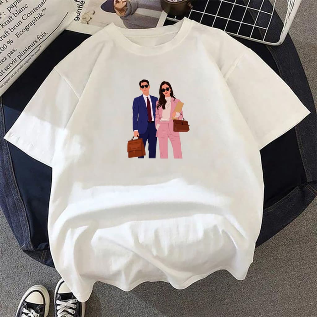 Camiseta Dorama Vincenzo Colorido S Séries Unissex 100% Algodão