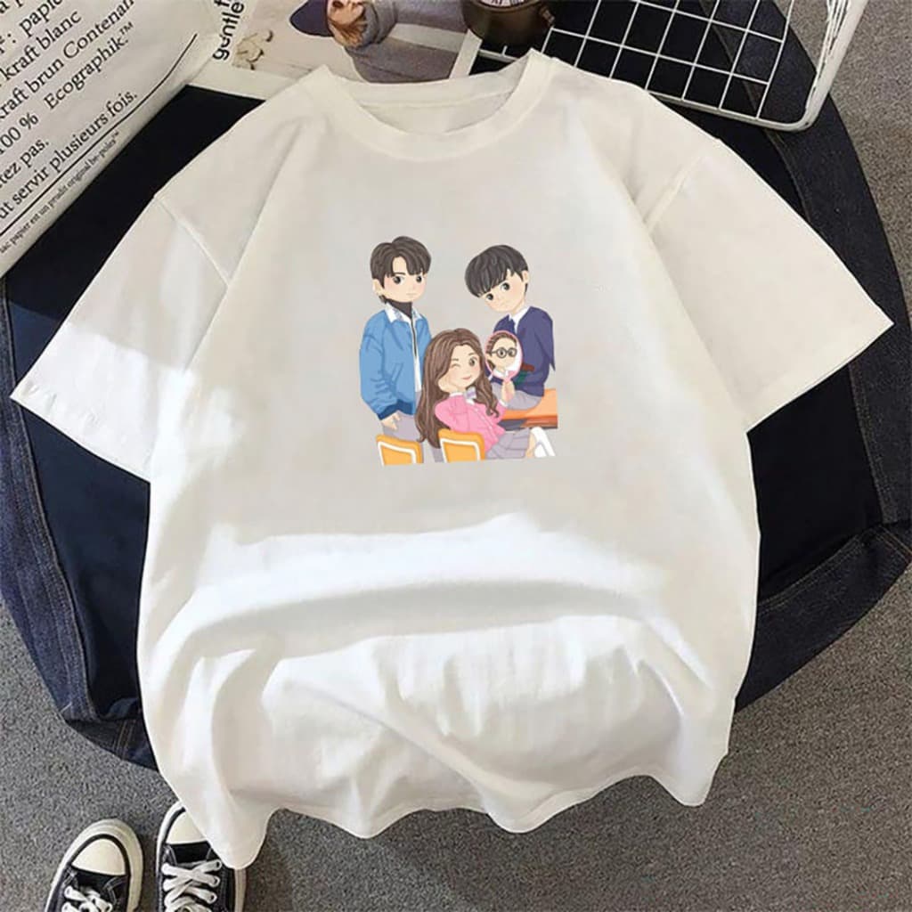 Camiseta Dorama Beleza Verdadeira Séries Unissex 100% Algodão