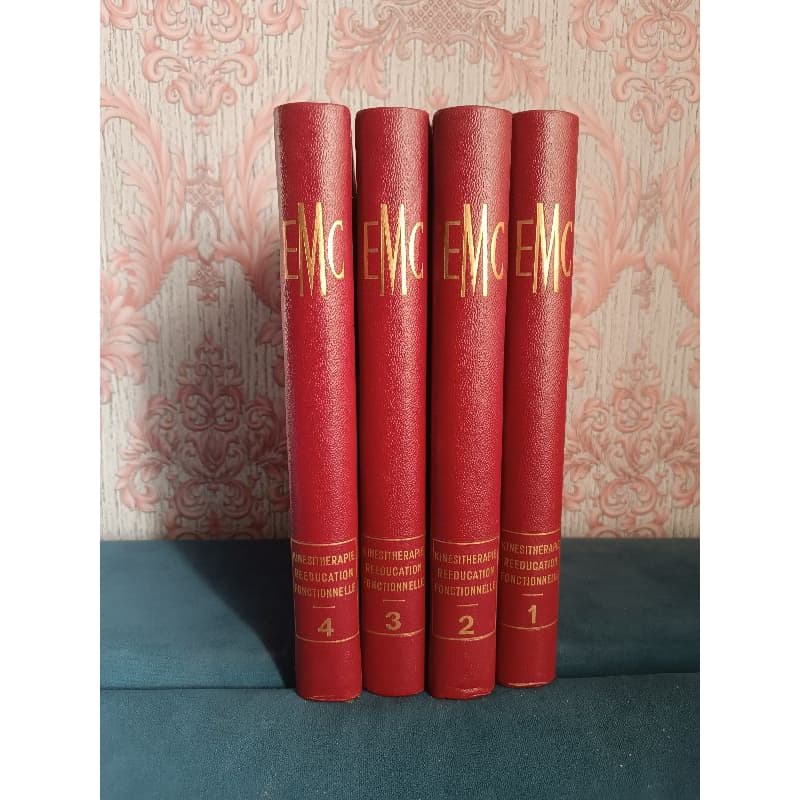 Livro Antigo em Francês Encyclopédie Médico-Chirurgicale em 04 Volumes leia a Descrição