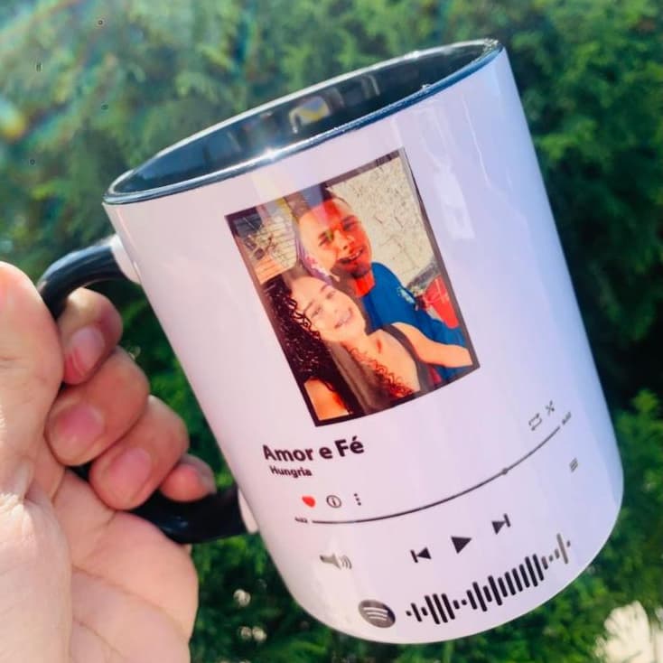 Caneca Spotify - Casal
