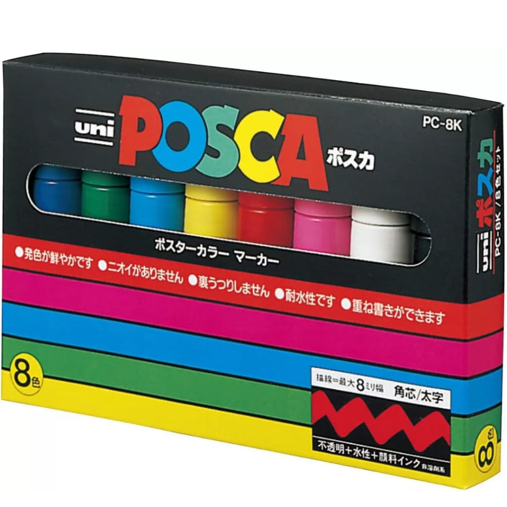 uni POSCA PC-8 8uni