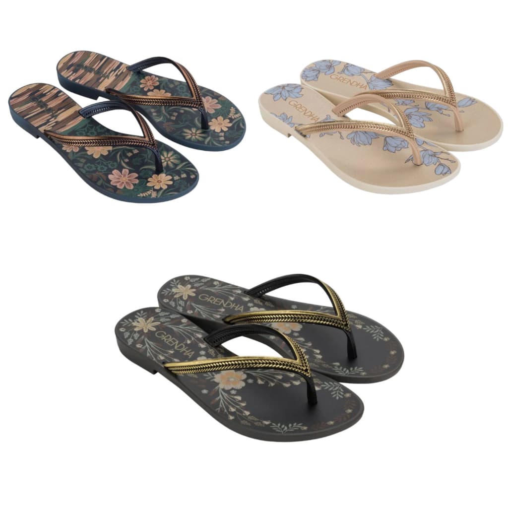 sandalia Rasteira chinelo Feminina Grendha Mais Açái Energia original confortavel  lançamento