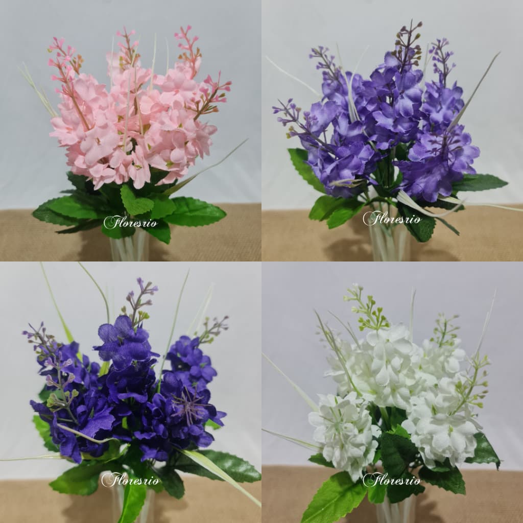 Buquê de Lavanda Flor Artificial P/ Decoração Casamento, Arranjos, Decorar Festas e casa