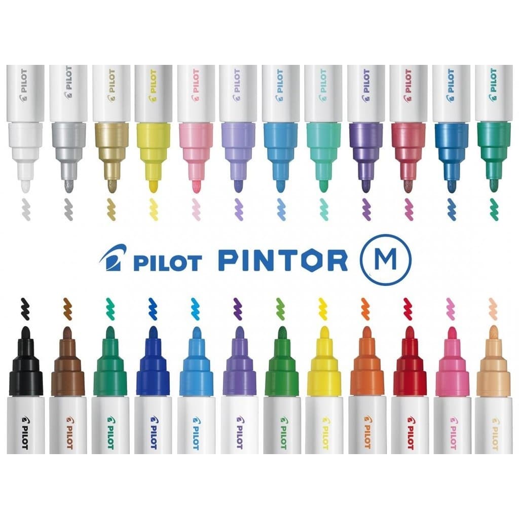 Marcador Pintor à Base de Àgua  M 1.4mm - Pilot