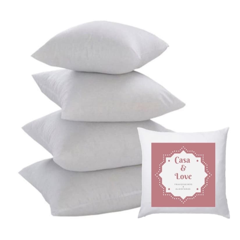 Almofada Refil de Almofada 45x45 Fibra Mista Textil Decorativa