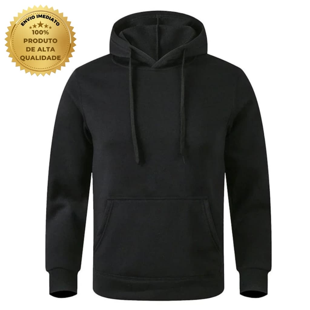 Moletom Moleton blusa de frio Canguru Plus Size  Agasalho