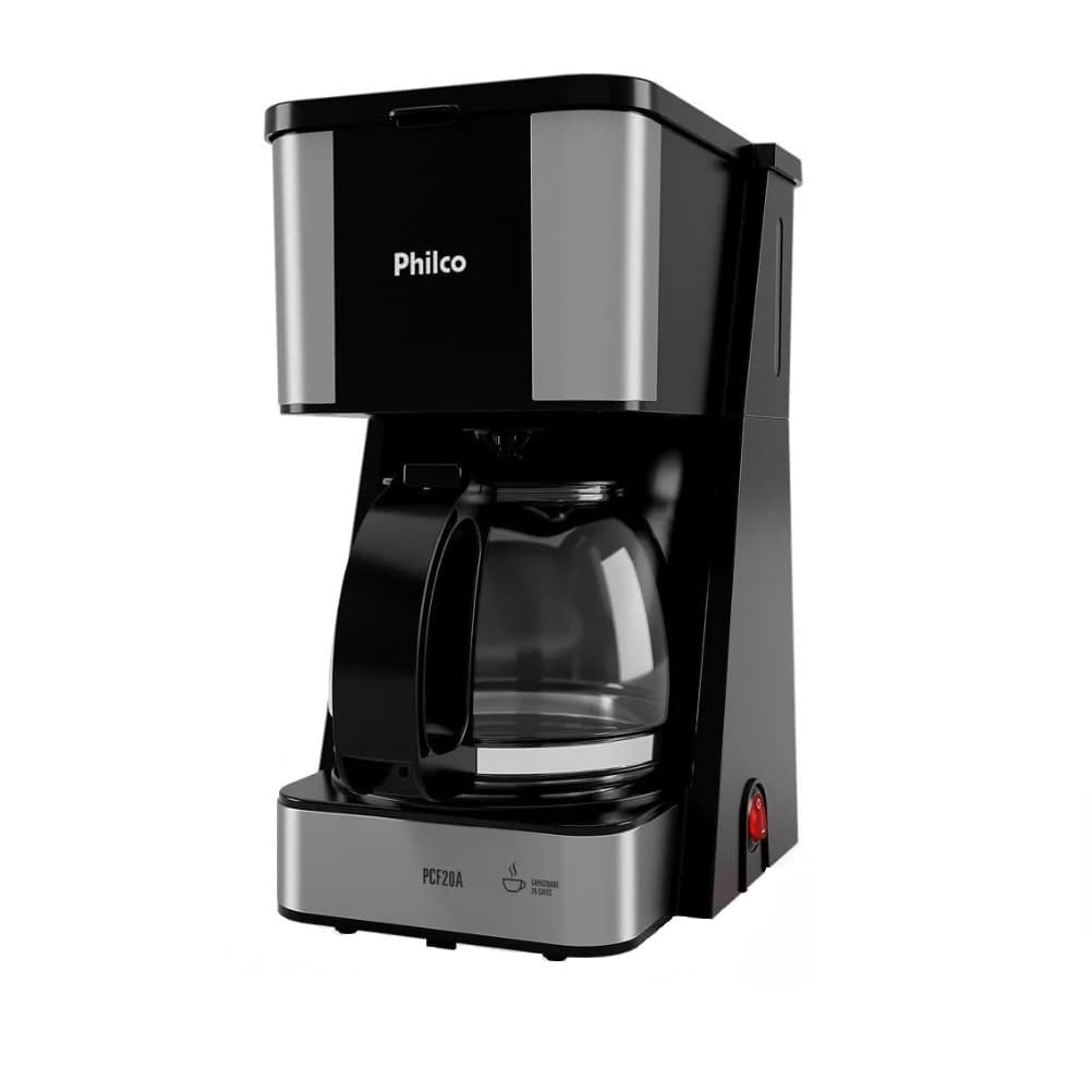 Cafeteira Philco Pcf20 preto inox