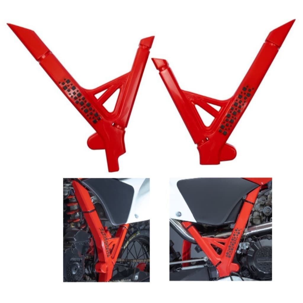 Protetor De Quadro Honda Xr 250 Tornado Defender Amx Bicolor