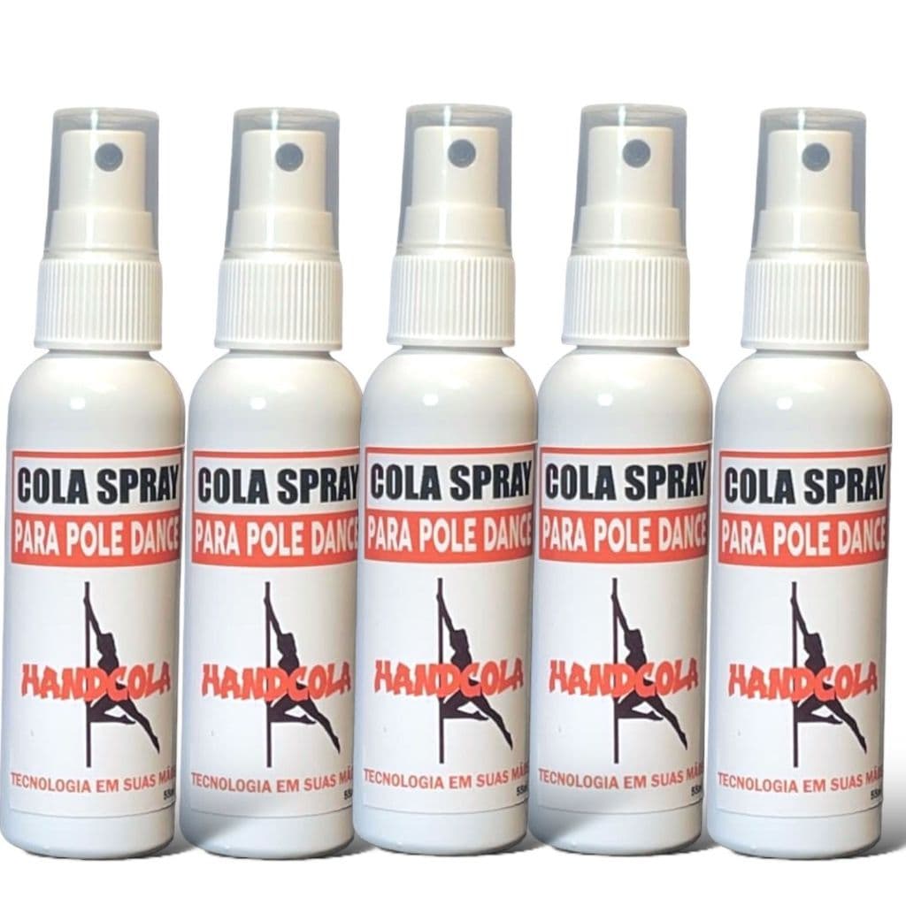 Cinco Colas Pole Dance 55ml Grip Spray Poledance Cola líquida Esportiva