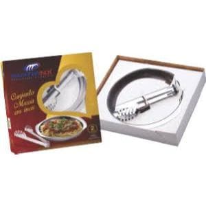Conjunto de Servir Massa 2 peças de Inox - Madefer Inox